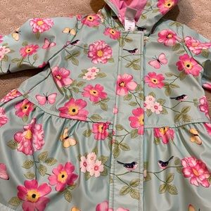 Infant girls rain jacket
